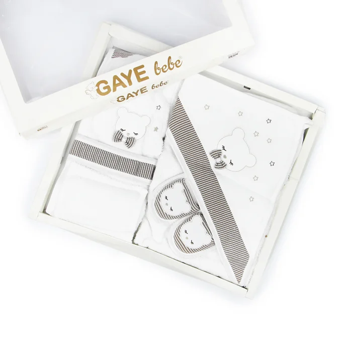 ست حوله چهارتیکه با قابلیت شستشو در ماشین لباسشویی