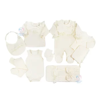 ست‌ بیمارستانی پاپیونی ده تیکه پوگی Pugi 6119