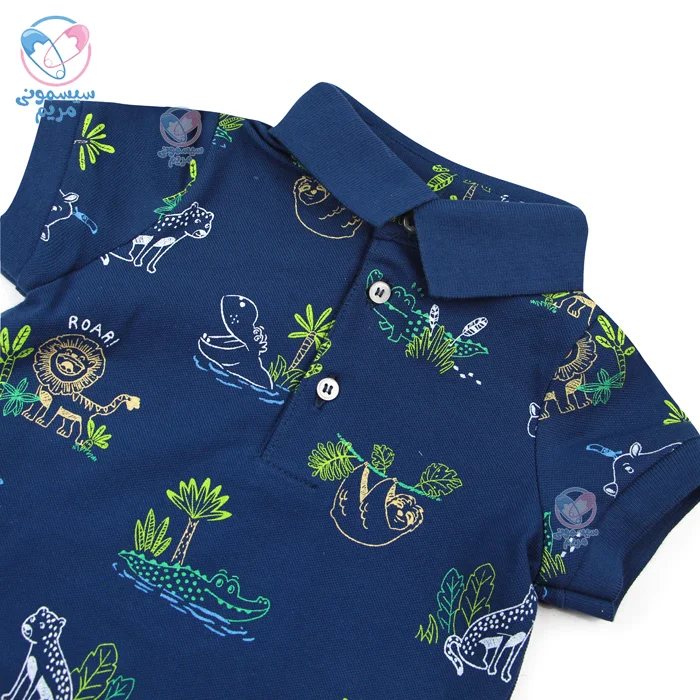 بلوز و شلوارک برکه ایندیگو Indigo 142311 ضد حساسیت و مناسب پوست حساس کودکان