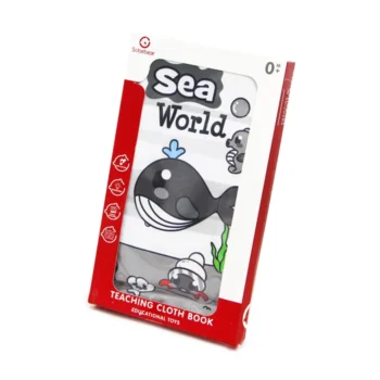 کتاب پارچه‌ای سوببر Sobebear 102246 نهنگ