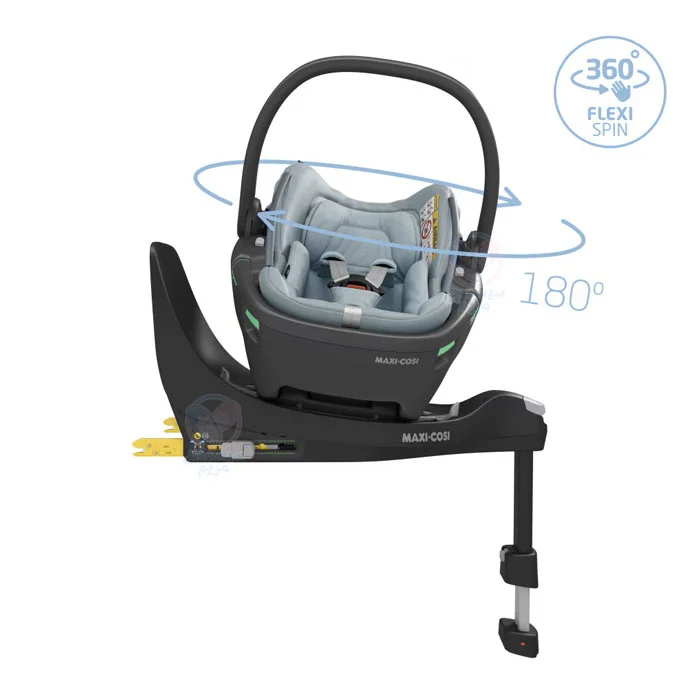 کریر طوسی مکسی کوزی کورال360 Maxi Cosi Coral 360 قابل استفاده به عنوان صندلی ماشین