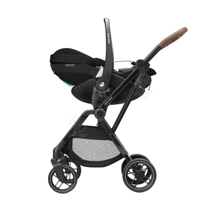 کریر مشکی مکسی کوزی پبل360 پرو2 با نصب آسان روی کالسکههای همبرند