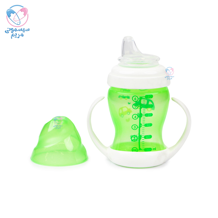 لیوان سر سیلیکونی وی کر Wee Care با سری سیلیکونی ضدچکه