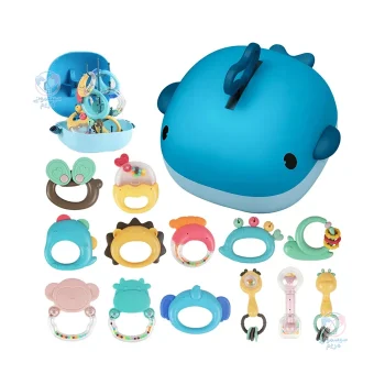 پک جغجغه و دندانگیر صندوقی نهنگ 2029A-3