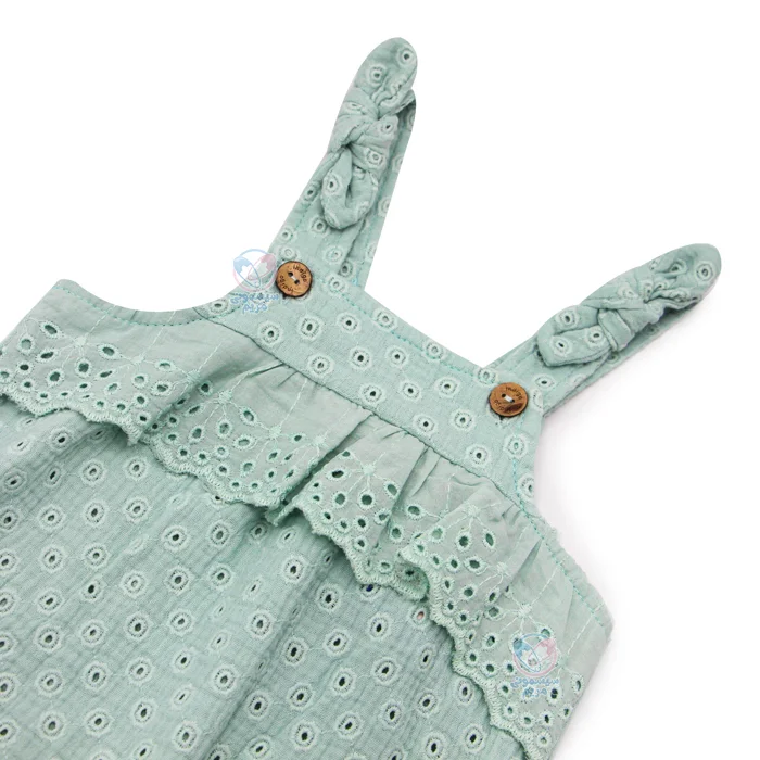 رامپر و هد دخترانه شایلی ایندیگو 14112 Indigo با دوخت نرم و بدون ایجاد فشار یا ناراحتی روی بدن کودک