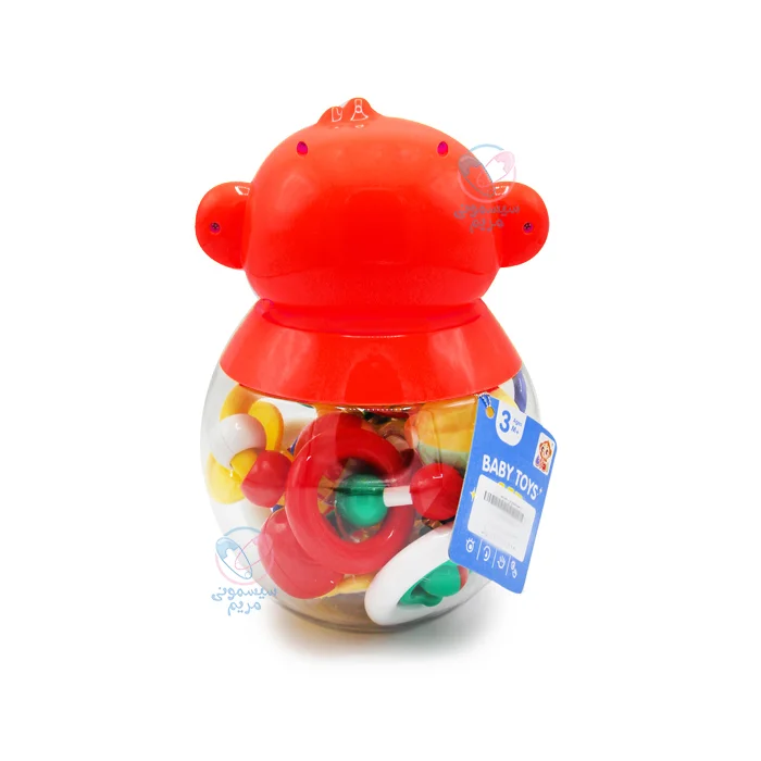 ست جغجغه میمون جنس باکیفیت ABS