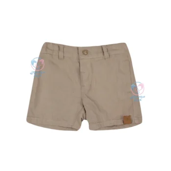 شلوارک کتان پاپو Papo 305117