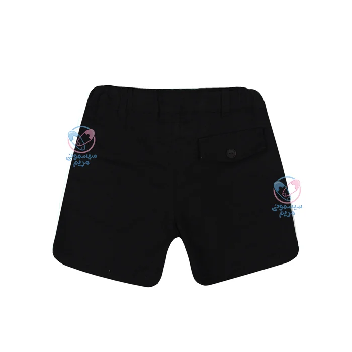 شلوارک کتان پاپو Papo 305122 با پارچه کتان نرم و سبک