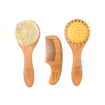 شانه و برس سه تیکه سر گرد فیلیپس اونت Philips Avent