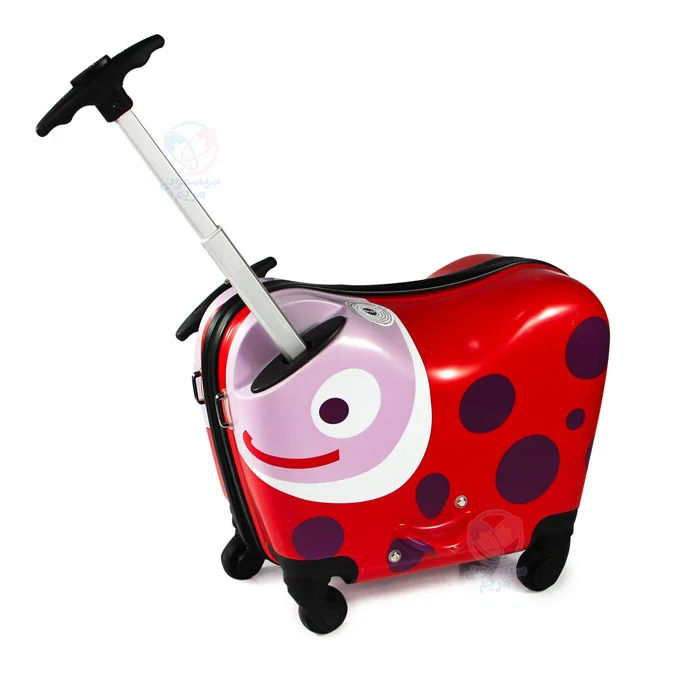 چمدان کفشدوزک اوپس Oops Butterfly با بدنه فایبرگلاس مقاوم