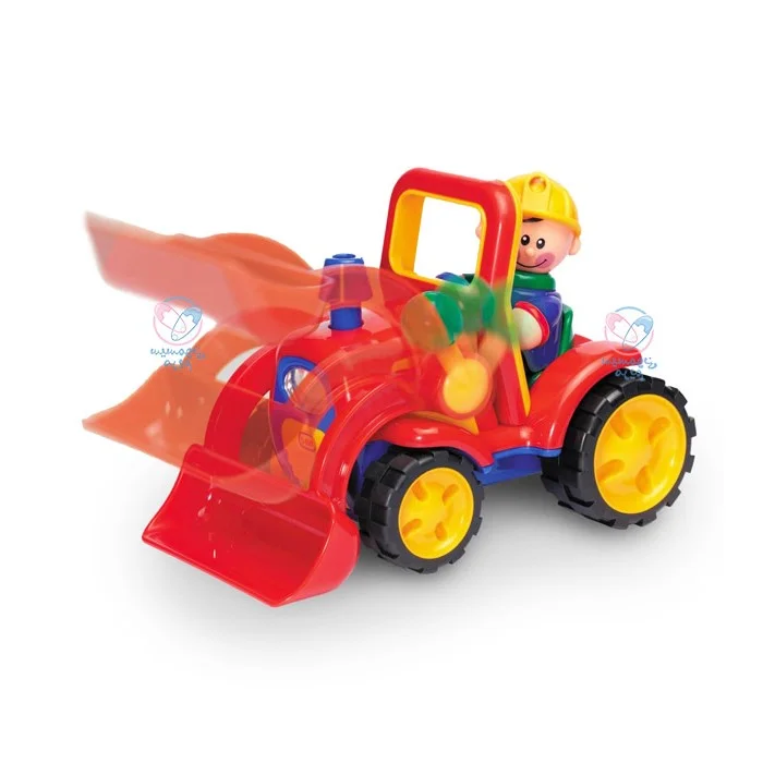 حرکت قسمت جلویی بولدوزر با اهرم قابل تنظیم