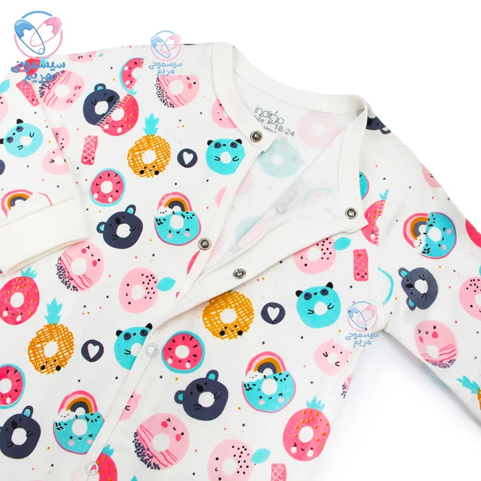 سرهمی خواب ایندیگو دونات Indigo 420136 تهیهشده از نخپنبه نرم و ضدحساسیت