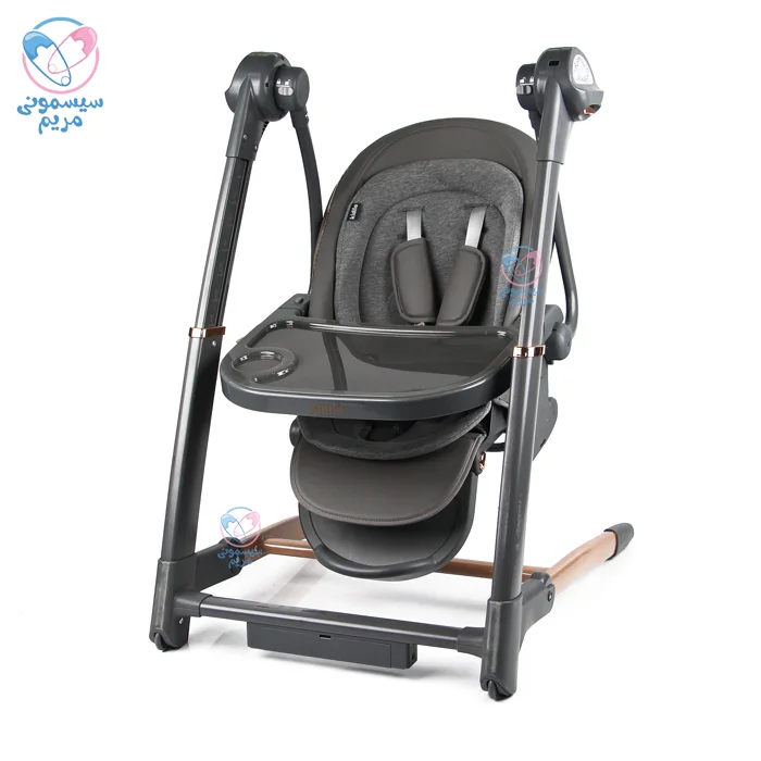 صندلی غذا سه کاره تابشو تنظیم ارتفاع در 5 سطح مختلف