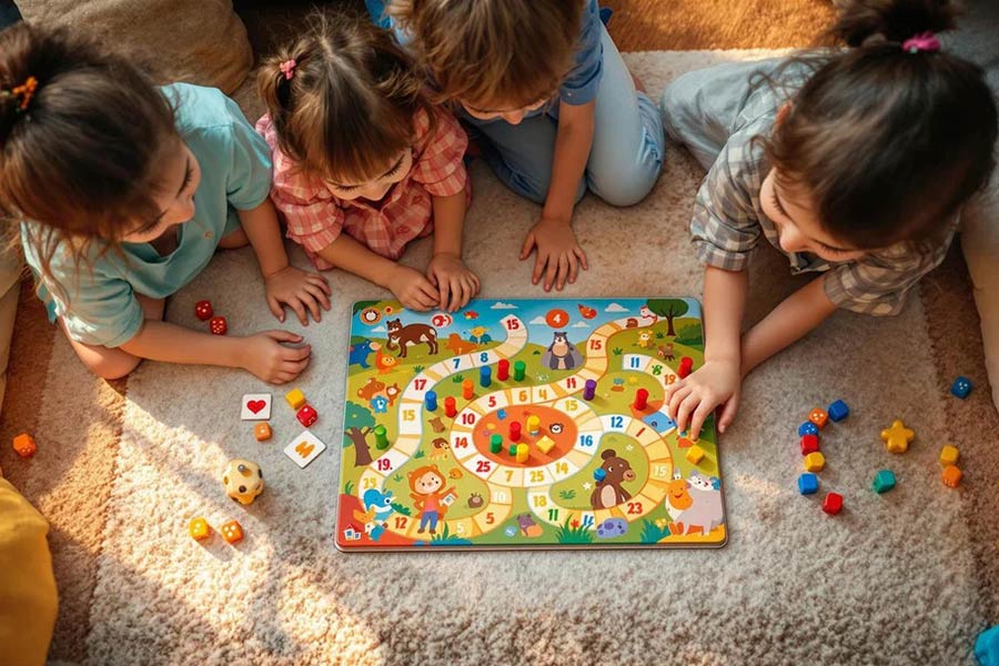 برای تازهکارها و مبتدیان، همیشه بازیهایی با قوانین ساده و قابل یادگیری انتخاب کنید.