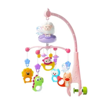 آویز تخت موزیکال بره Midule 368-14 صورتی