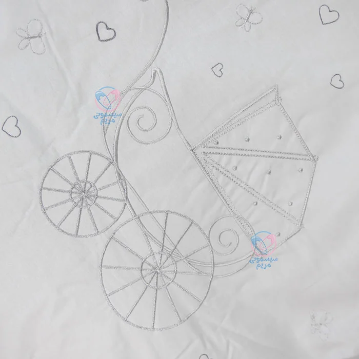 سرویس سه تیکه شو بیبی کالسکه امکان شستشوی راحت و نگهداری آسان