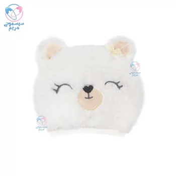 کلاه تدی خرس خندان پاپو Papo Benti 3024 سفید