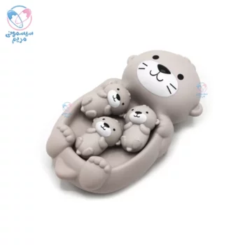 ست اسباب بازی حمام سیلیکونی کونیگ کیدز خرس و بیبی Konig Kids 542