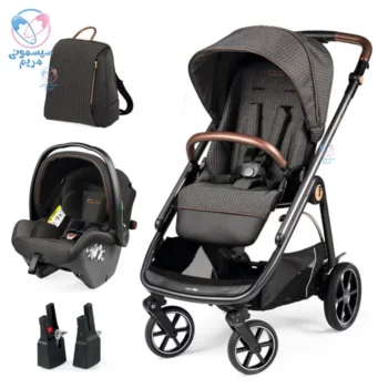 ست کالسکه کریر و ساک لوازم پگ پرگو ولوچه تی سی Peg Perego Veloce TC Fiat 500