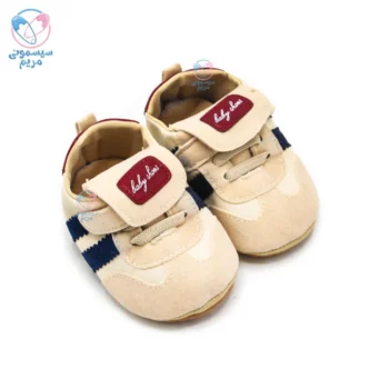 پاپوش بغل دو خط سرمه ای مستر شوز Mr Shoes