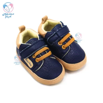 پاپوش چسب و بند پشت قهوه ای مستر شوز Mr Shoes