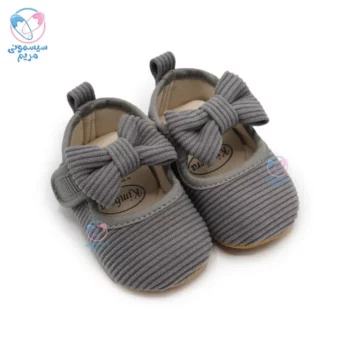 پاپوش کبریتی مخمل روبند پاپیون مستر شوز Mr Shoes