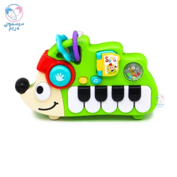 پیانو موزیکال بیبی ایرن جوجه تیغی Bibi Irn 6235 سبز
