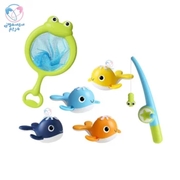 ست اسباب بازی حمام کونیگ کیدز وال و قورباغه Konig Kids 511