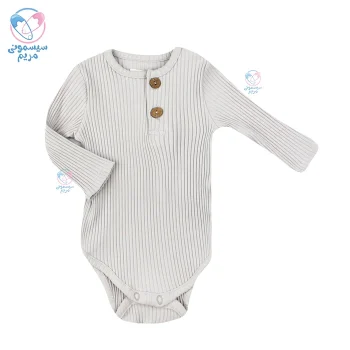 بادی آستین بلند کبریتی دو دکمه فلکسی Flexi 512003