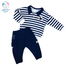 بلوز و شلوار راه راه جی ان اف JNF 10082