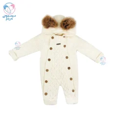 سرهمی بافت کلاهدار بیبی میو Baby Mio 7057